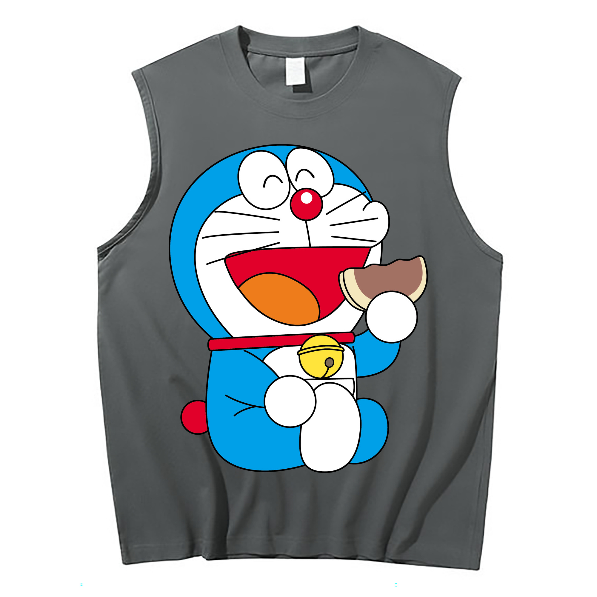 （画像用） ドラえもん Doraemon コットン100％タンクトップ（フロントプリント）